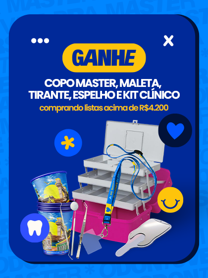 comprando acima de 4000 ganhe maleta master e estojo