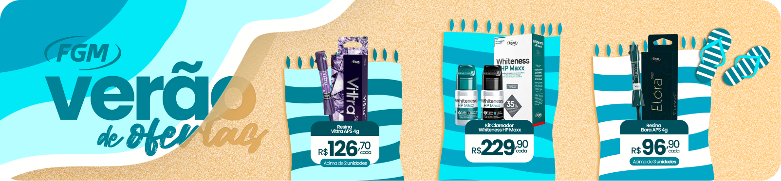 fgm resinas em ofertas