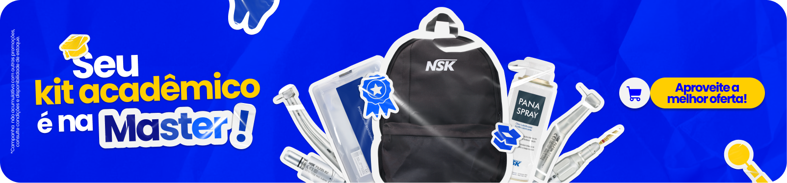 kit academico com desconto