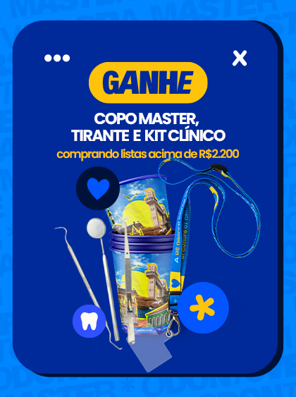 comprando acima de 2200 ganhe copo master moleskine e bag odonto