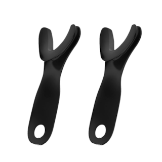 AFASTADOR LABIAL BLACK ADULTO EM ''V''- INDUSBELLO AFASTADOR LABIAL BLACK ADULTO EM ''V''- INDUSBELLO