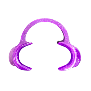 Afastador Labial Expandex Adulto Com Glitter - LYSANDA Afastador Labial Expandex Adulto Com Glitter - LYSANDA