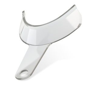 AFASTADOR LABIAL PARA FOTOGRAFIA OCLUSAL MF TRANSPARENTE - INDUSBELLO