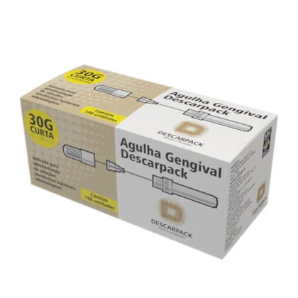 Agulha Gengival - Descarpack Agulha Gengival - Descarpack
