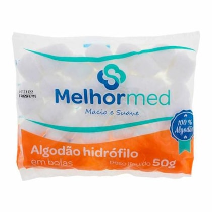 ALGODÃO HIDRÓFILO EM BOLAS - MELHORMED ALGODÃO HIDRÓFILO EM BOLAS - MELHORMED