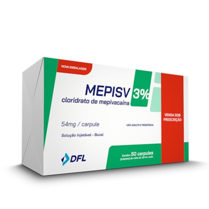 Anestésico Mepisv 3% - NOVA DFL Anestésico Mepisv 3% - NOVA DFL