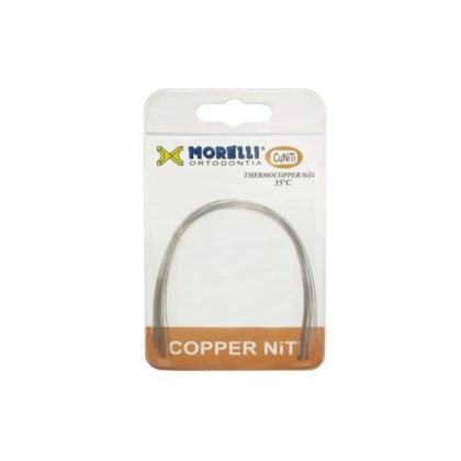 Arco Niti Copper 35 Retangular - MORELLI