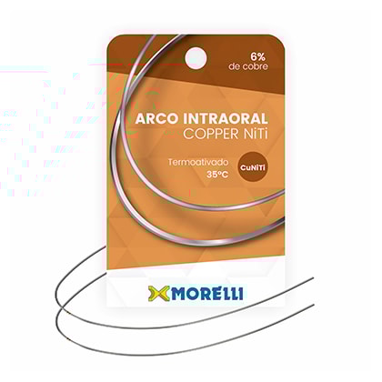 Arco NiTi Copper 35°C Redondo - MORELLI Arco NiTi Copper 35°C Redondo - MORELLI