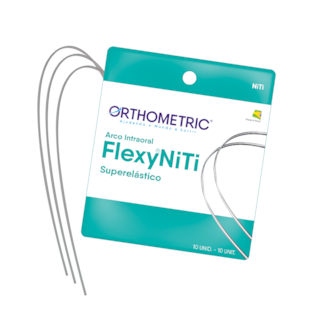 Arco NITI Superelástico Quadrado 16X16 Superior - ORTHOMETRIC Arco NITI Superelástico Quadrado 16X16 Superior - ORTHOMETRIC