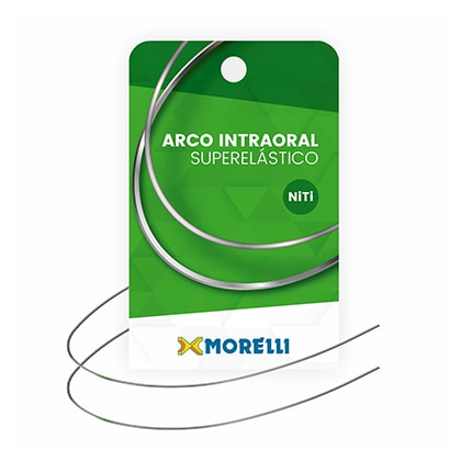 Arco NiTi Superelástico Ultra Leve Redondo Ø0,25mm (.010") - MORELLI