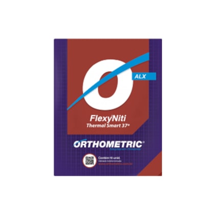 Arco NiTi Termoativado Redondo Smart ALX - ORTHOMETRIC Arco NiTi Termoativado Redondo Smart ALX - ORTHOMETRIC