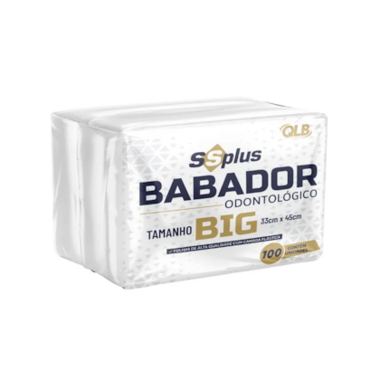 Babador Odontológico BIG 33x45cm - SS Plus