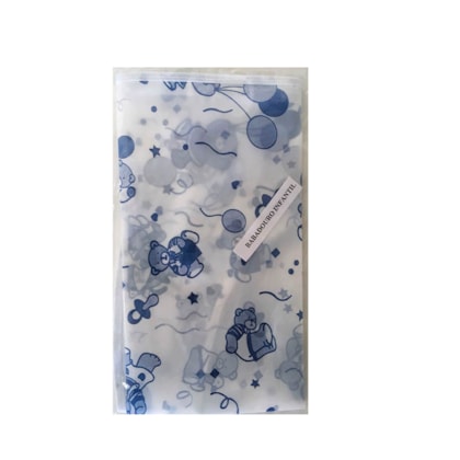 Babadouro Plástico Infantil Estampado - MODA BRANCA Babadouro Plástico Infantil Estampado - MODA BRANCA