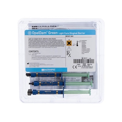 BARREIRA GENGIVAL OPALDAM GREEN KIT - ULTRADENT BARREIRA GENGIVAL OPALDAM GREEN KIT - ULTRADENT