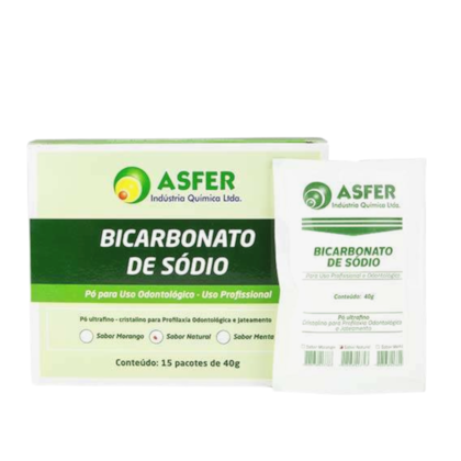 Bicarbonato de Sódio Natural Sache - ASFER Bicarbonato de Sódio Natural Sache - ASFER