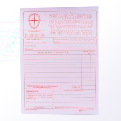 Bloco de Orçamento P-01 5x50 - Preven Bloco de Orçamento P-01 5x50 - Preven