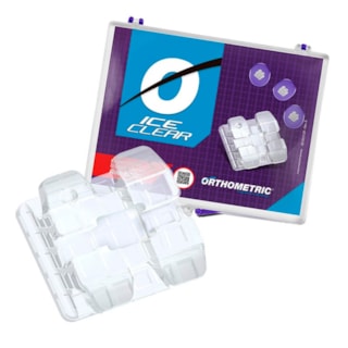 Bráquete Cerâmico Ice Clear 19.00.0178 Roth 022 - ORTHOMETRIC Bráquete Cerâmico Ice Clear 19.00.0178 Roth 022 - ORTHOMETRIC