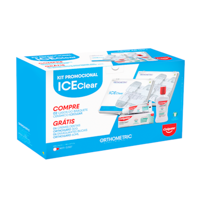 BRÁQUETE CERÂMICO ICE CLEAR ROTH 022 10.85.2803 - ORTHOMETRIC BRÁQUETE CERÂMICO ICE CLEAR ROTH 022 10.85.2803 - ORTHOMETRIC