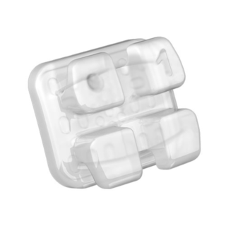 Bráquete Cerâmico Ice Clear Roth 022 N° 31/ 32/ 41/ 42 - ORTHOMETRIC Bráquete Cerâmico Ice Clear Roth 022 N° 31/ 32/ 41/ 42 - ORTHOMETRIC