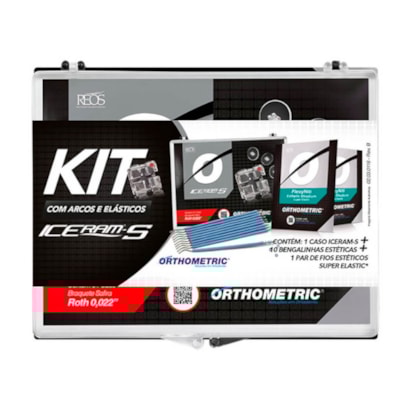 Bráquete Cerâmico Iceram-S Roth 022 - ORTHOMETRIC Bráquete Cerâmico Iceram-S Roth 022 - ORTHOMETRIC