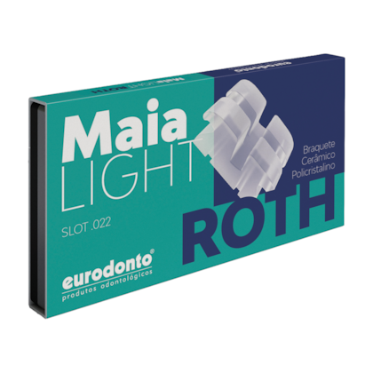 Bráquete Cerâmico Maia Light Roth 022 - EURODONTO Bráquete Cerâmico Maia Light Roth 022 - EURODONTO