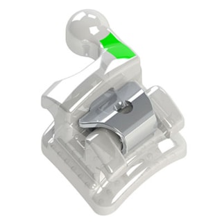 Bráquete Cerâmico Roth SLI (23) 9° Ângulo C/Gancho .022" - MORELLI