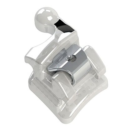 Bráquete Cerâmico Roth SLI (43) C/Gancho .022" - MORELLI Bráquete Cerâmico Roth SLI (43) C/Gancho .022" - MORELLI