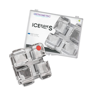 BRÁQUETE CERÂMICO SAFIRA ICERAM-S MBT 022 - ORTHOMETRIC