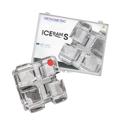 BRÁQUETE CERÂMICO SAFIRA ICERAM-S MBT 022 - ORTHOMETRIC BRÁQUETE CERÂMICO SAFIRA ICERAM-S MBT 022 - ORTHOMETRIC