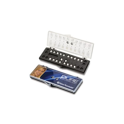 Bráquete Cerâmico Safira Pure Edgewise 022 - ORTHO TECHNOLOGY Bráquete Cerâmico Safira Pure Edgewise 022 - ORTHO TECHNOLOGY