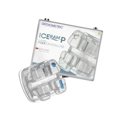 Bráquete Kit Estético Roth Safira Iceram-P PolyCrystall .022" - Orthometric Bráquete Kit Estético Roth Safira Iceram-P PolyCrystall .022" - Orthometric