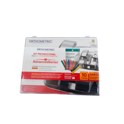 Bráquete Kit Metálico Advanced Series - ORTHOMETRIC Bráquete Kit Metálico Advanced Series - ORTHOMETRIC