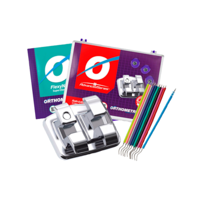 Bráquete Metálico Advanced Com Gancho Roth 022 - Orthometric Bráquete Metálico Advanced Com Gancho Roth 022 - Orthometric