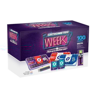 Bráquete Metálico AdvancedSéries Com Gancho Roth 022 10.10.2805 - ORTHOMETRIC Bráquete Metálico AdvancedSéries Com Gancho Roth 022 10.10.2805 - ORTHOMETRIC