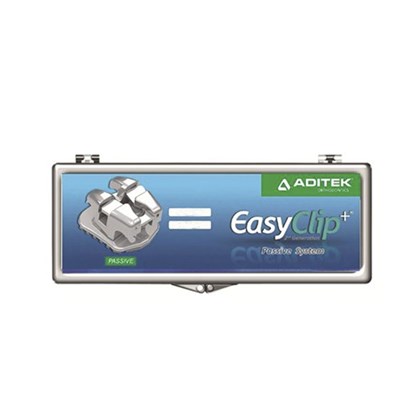 Bráquete Metálico Autoligado EasyClip Passivo Roth 022 - ADITEK