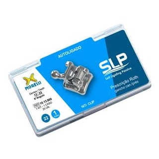 Bráquete Metálico Autoligado SLP Roth 022 - MORELLI