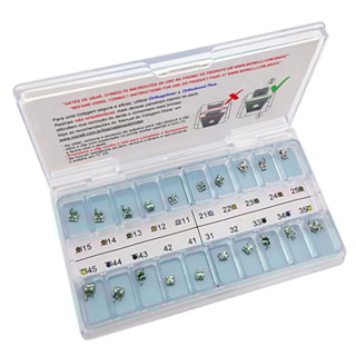 Bráquete Metálico Autoligado SLP Roth 022 - MORELLI