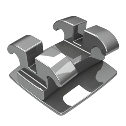 Bráquete Metálico Edgewise Slim .022" - MORELLI