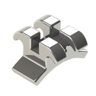 Bráquete Metálico Edgewise Standard (13,14,15,23,24,25,33,34,35,43,44,45) 0,022" - MORELLI