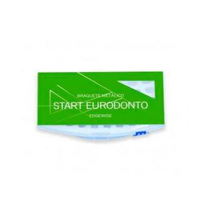 Bráquete Metálico Edgewise Start com Gancho 022 - EURODONTO