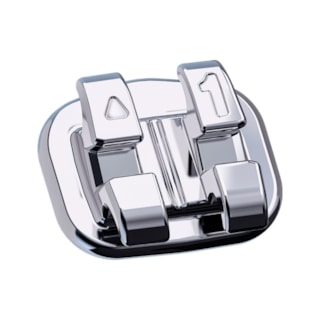 Bráquete Metálico MBT Advanced Series Com Gancho 0,022" - ORTHOMETRIC