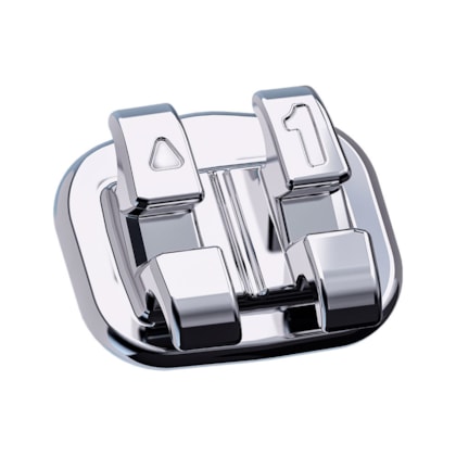 Bráquete Metálico MBT Advanced Series Com Gancho 0,022" - ORTHOMETRIC