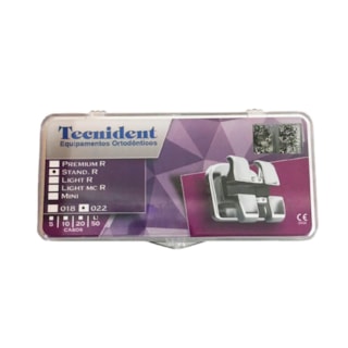 Bráquete Metálico Stand. R Mono Roth 022 - TECNIDENT Bráquete Metálico Stand. R Mono Roth 022 - TECNIDENT