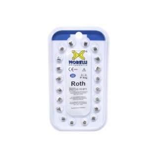 Bráquete Metálico STD 9° com Gancho Roth 022 - MORELLI Bráquete Metálico STD 9° com Gancho Roth 022 - MORELLI