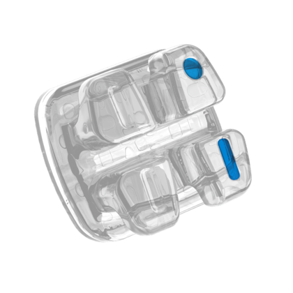 Bráquete Reposição Iceram-P PolyCrystalline Roth 022 - ORTHOMETRIC Bráquete Reposição Iceram-P PolyCrystalline Roth 022 - ORTHOMETRIC