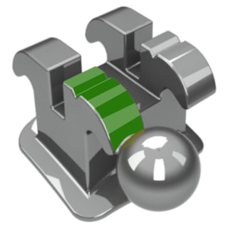 Bráquete Ricketts Actual C/Gancho .018" - MORELLI