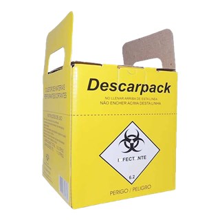 Caixa Coletora Descartex 7L - DESCARPACK
