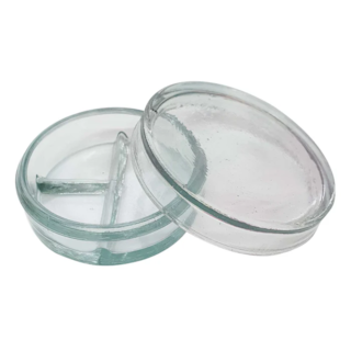 Cápsula de Petry de Vidro C/3 Divisões - Lysanda Cápsula de Petry de Vidro C/3 Divisões - Lysanda