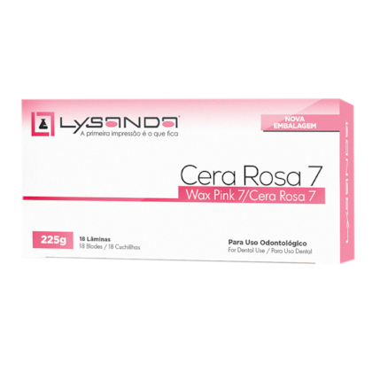 CERA 7 ROSA LÂMINA - LYSANDA CERA 7 ROSA LÂMINA - LYSANDA