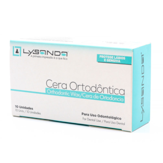 Cera Ortodôntica Bastão com Gliter - LYSANDA Cera Ortodôntica Bastão com Gliter - LYSANDA